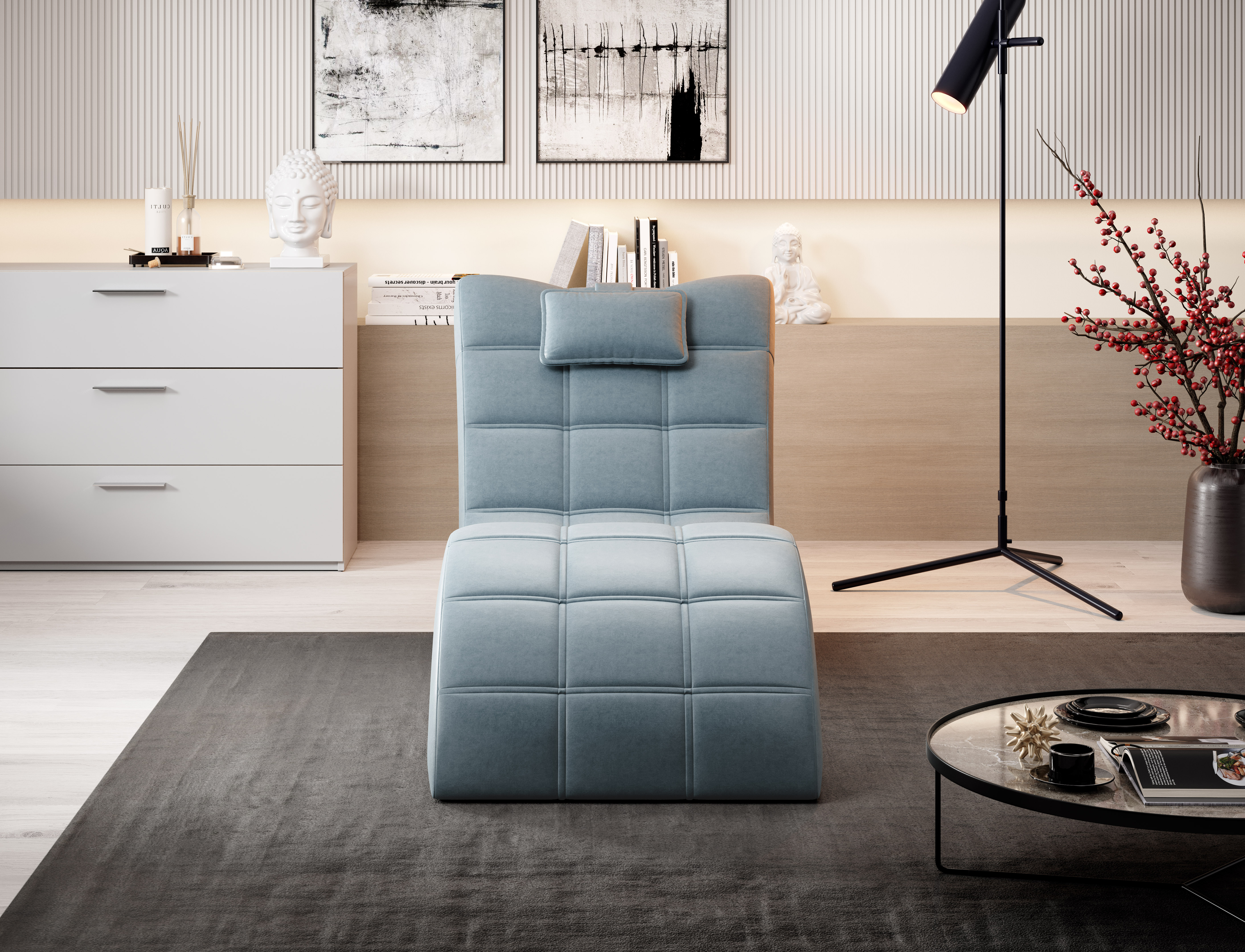Chaiselongue LONDON NEW vor